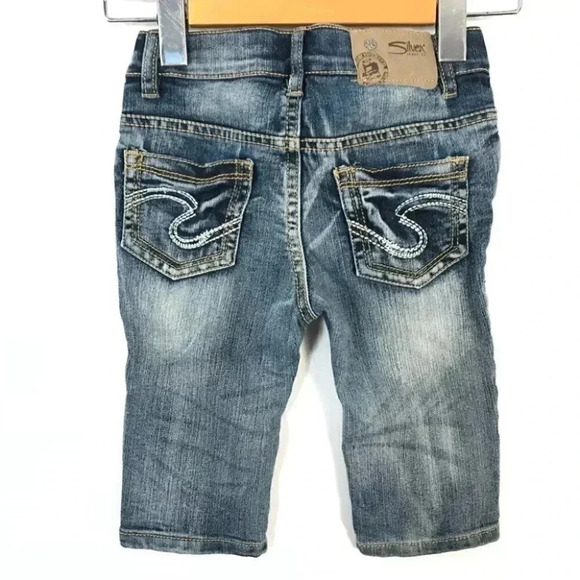 ❤️Silver Jeans  junior Girls Ali Skinny Capri - Picture 2 of 10